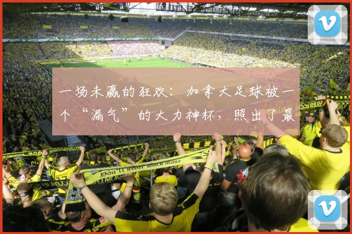 一场未赢的狂欢：加拿大足球被一个“漏气”的大力神杯，照出了最真实的底色